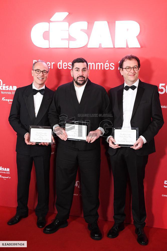 Cesar 2025 Nominee Dinner