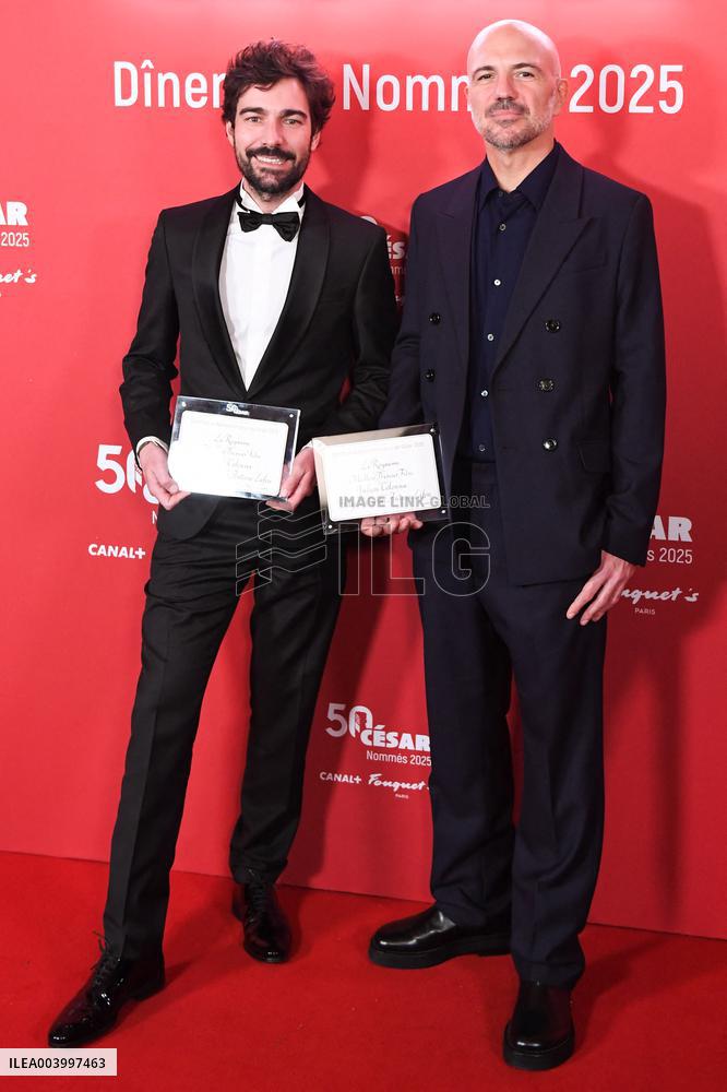 Cesar 2025 Nominee Dinner