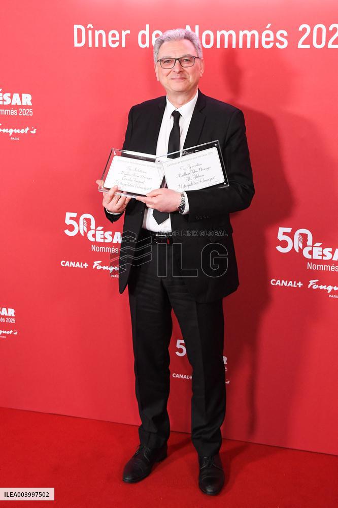 Cesar 2025 Nominee Dinner