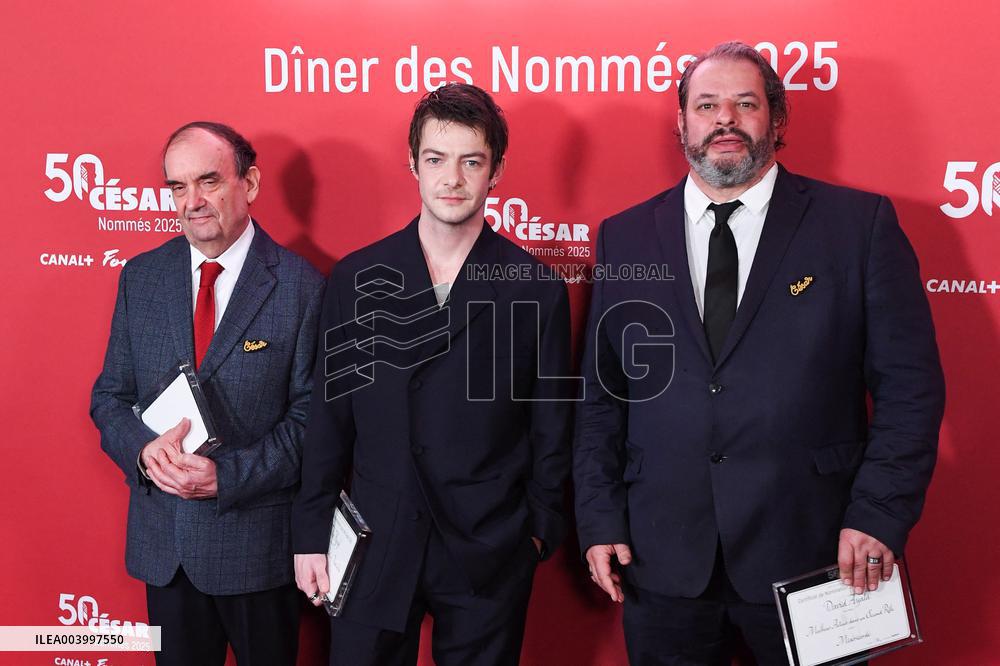 Cesar 2025 Nominee Dinner