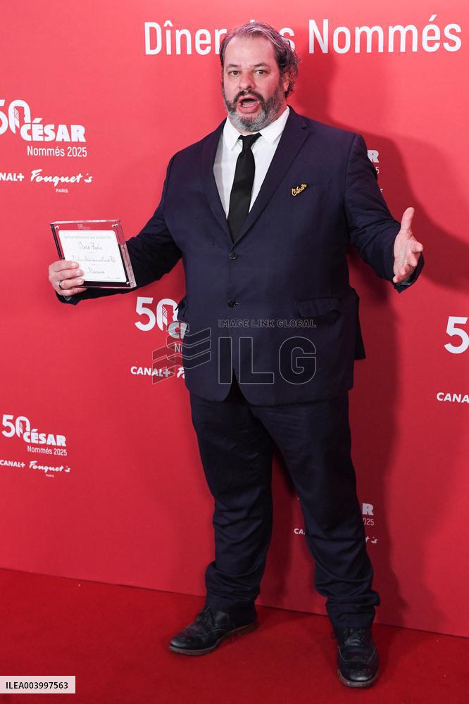 Cesar 2025 Nominee Dinner