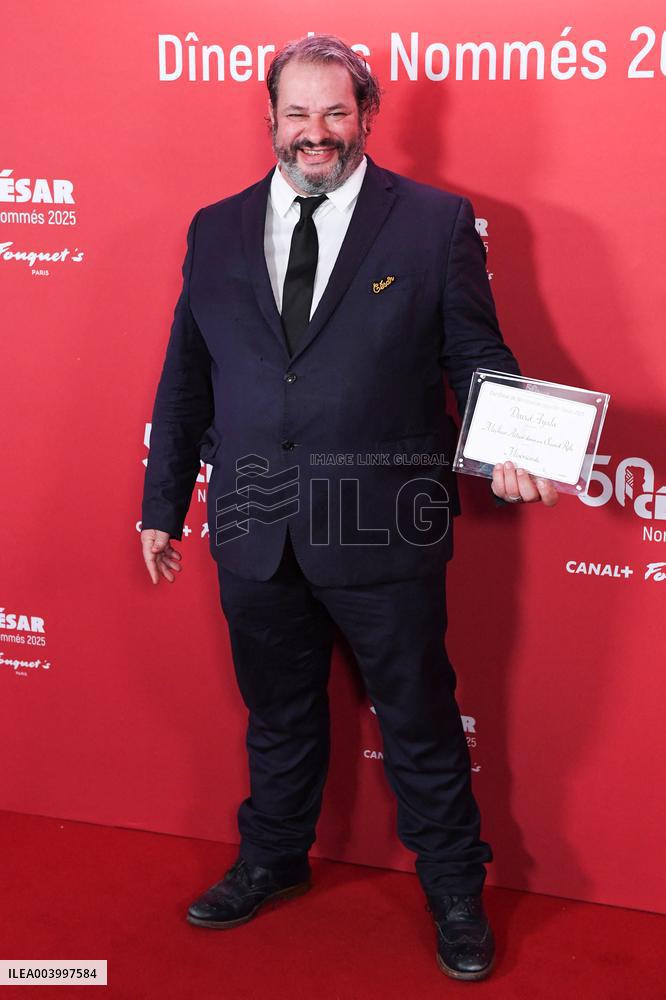 Cesar 2025 Nominee Dinner