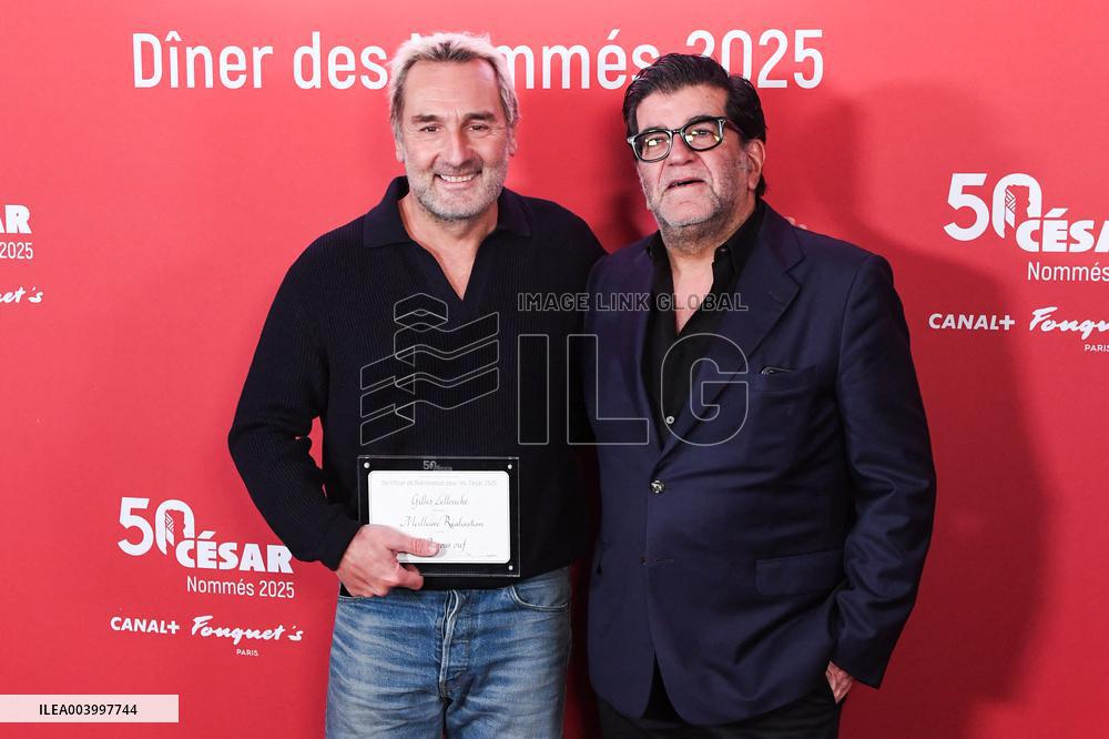 Cesar 2025 Nominee Dinner