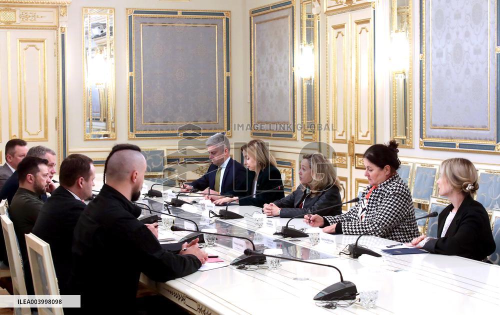 Meeting of Ukrainian President and EIB President in Kyiv