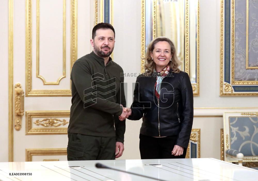 Meeting of Ukrainian President and EIB President in Kyiv