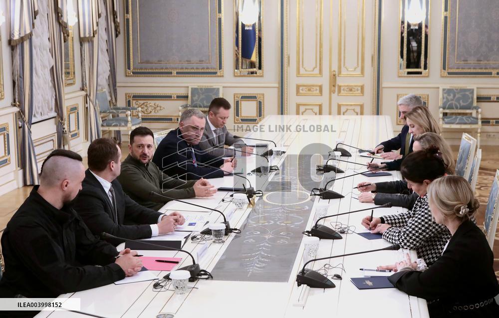 Meeting of Ukrainian President and EIB President in Kyiv