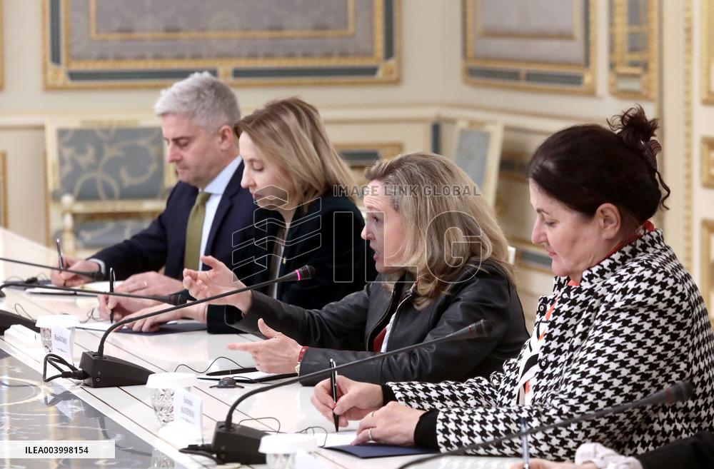 Meeting of Ukrainian President and EIB President in Kyiv