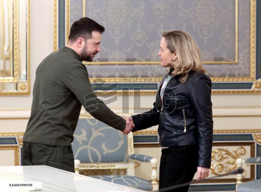 Meeting of Ukrainian President and EIB President in Kyiv