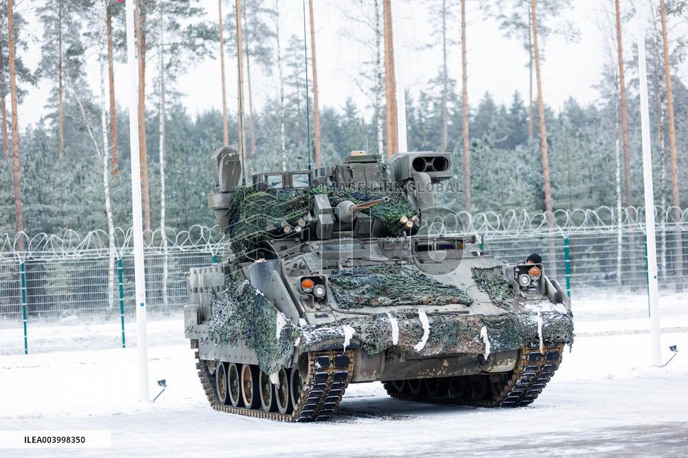 Handover ceremony at Camp Reedo