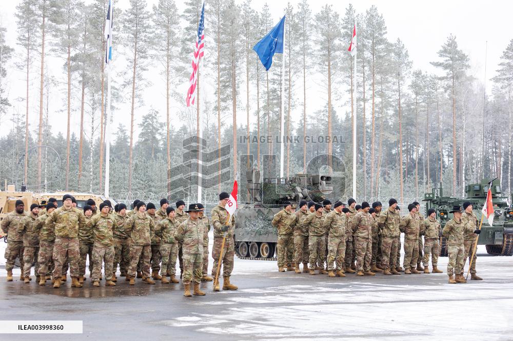 Handover ceremony at Camp Reedo