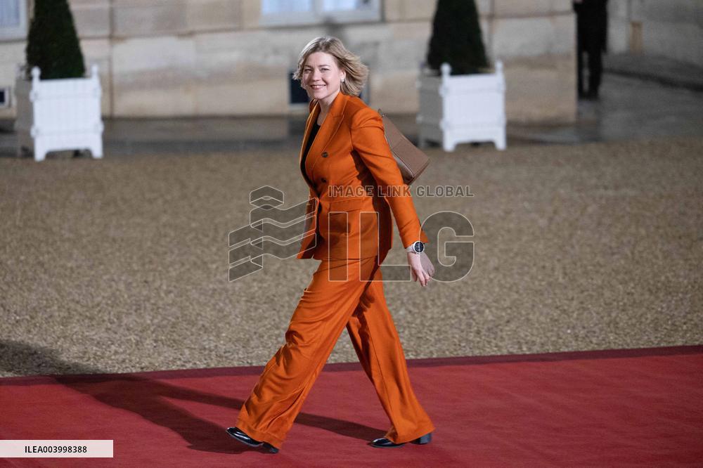 Artificial Intelligence (AI) Action Summit State Dinner - Paris