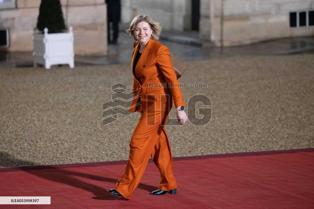 Artificial Intelligence (AI) Action Summit State Dinner - Paris