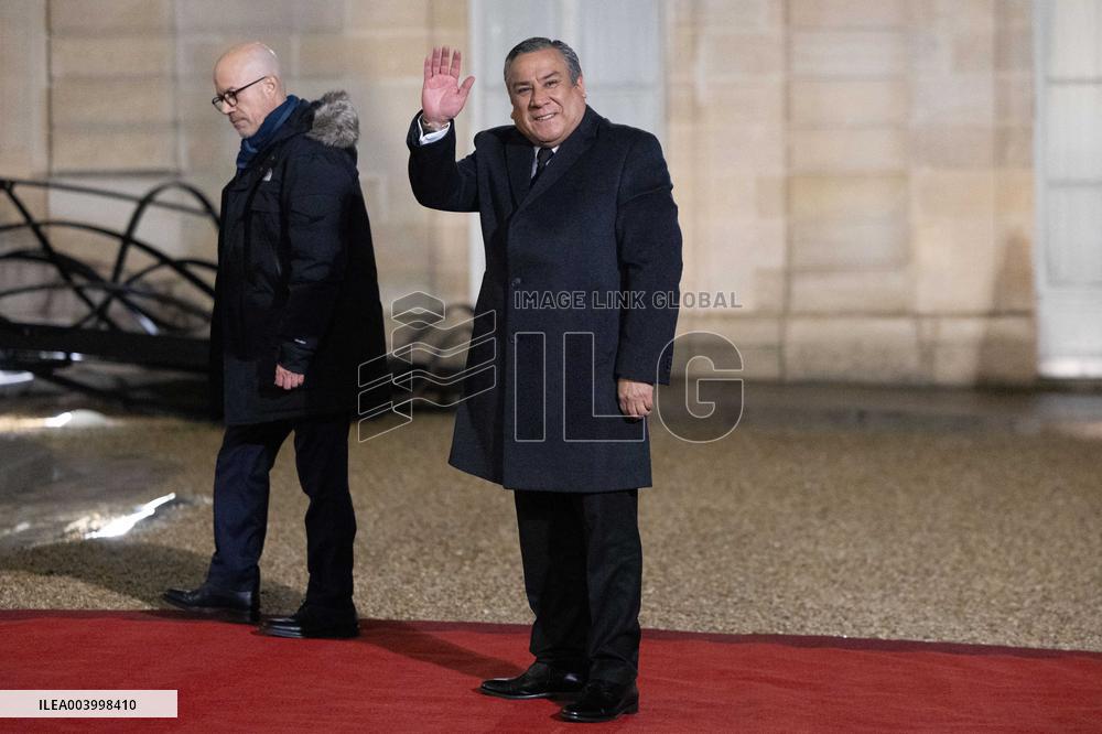 Artificial Intelligence (AI) Action Summit State Dinner - Paris