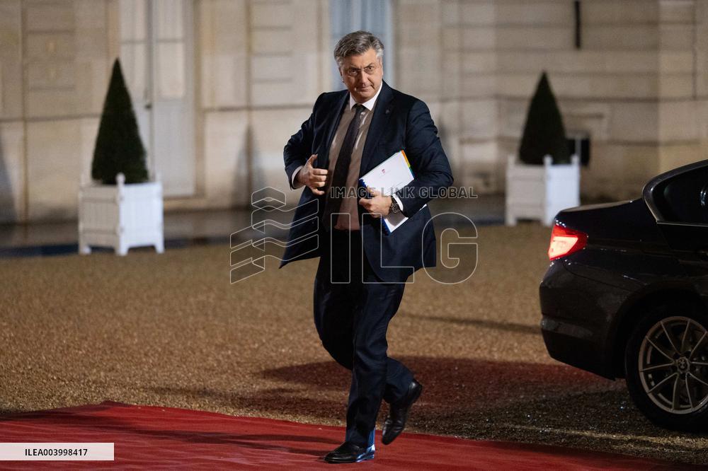 Artificial Intelligence (AI) Action Summit State Dinner - Paris