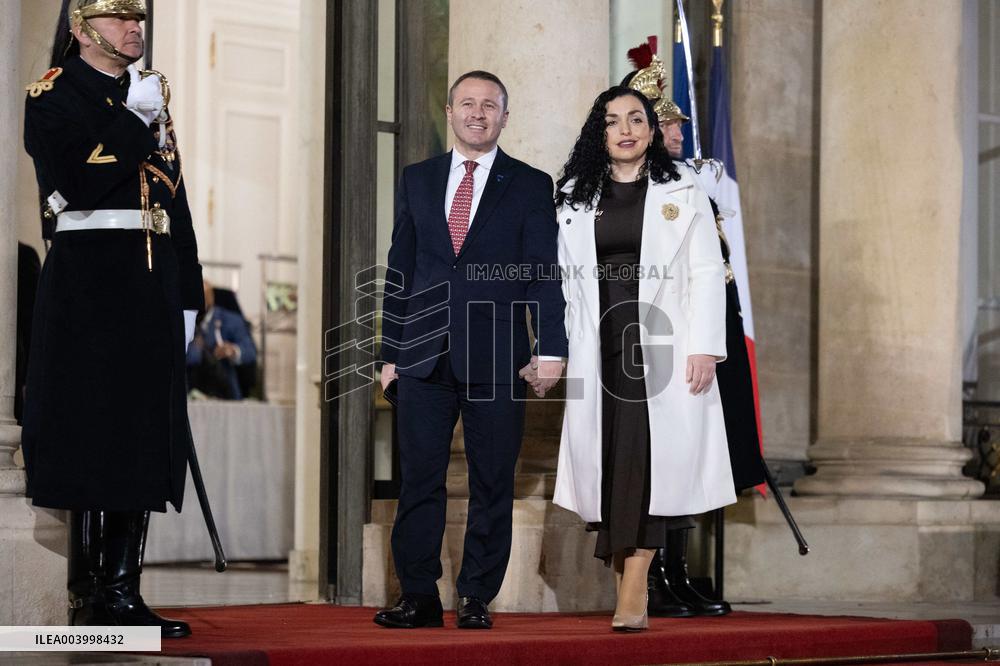Artificial Intelligence (AI) Action Summit State Dinner - Paris