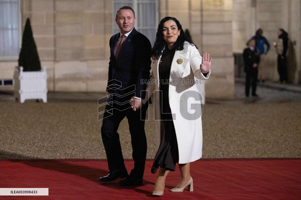 Artificial Intelligence (AI) Action Summit State Dinner - Paris