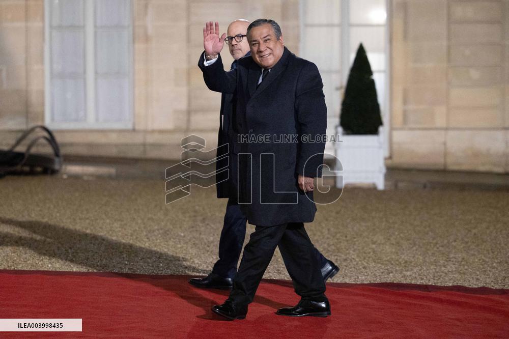 Artificial Intelligence (AI) Action Summit State Dinner - Paris