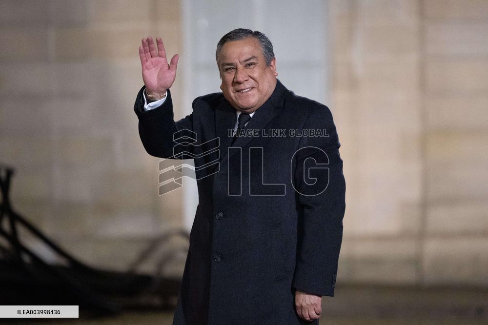 Artificial Intelligence (AI) Action Summit State Dinner - Paris