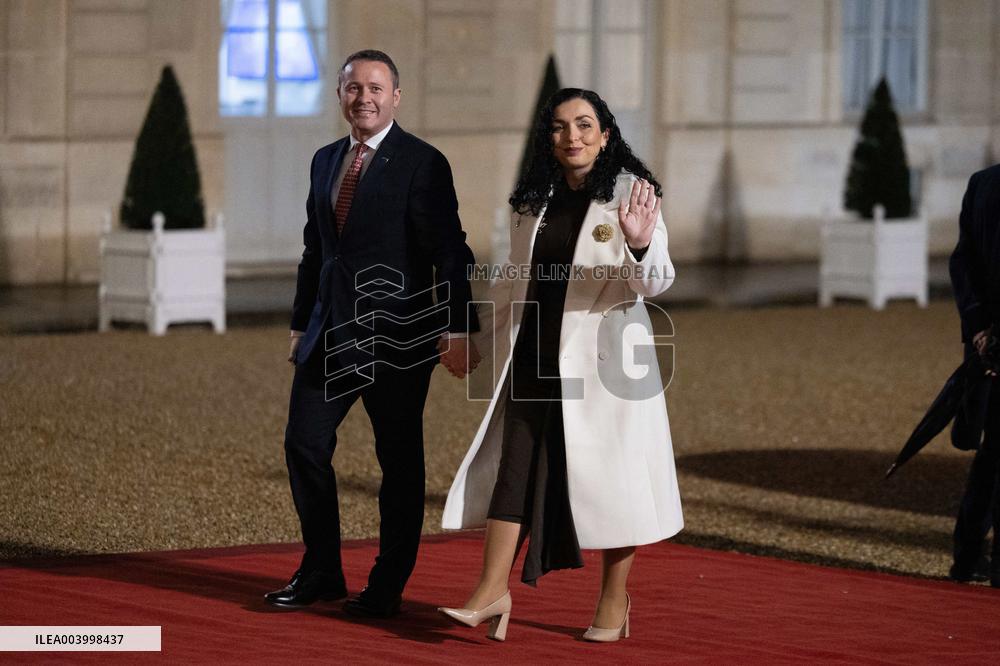 Artificial Intelligence (AI) Action Summit State Dinner - Paris