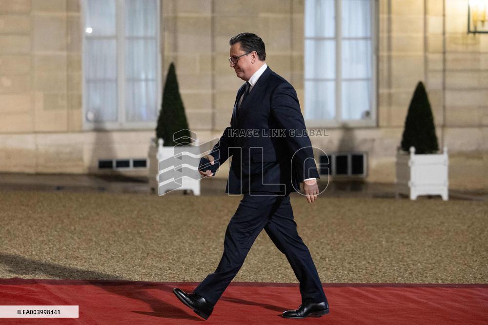 Artificial Intelligence (AI) Action Summit State Dinner - Paris