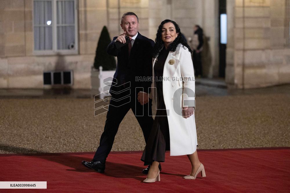 Artificial Intelligence (AI) Action Summit State Dinner - Paris
