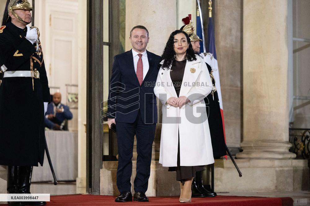 Artificial Intelligence (AI) Action Summit State Dinner - Paris