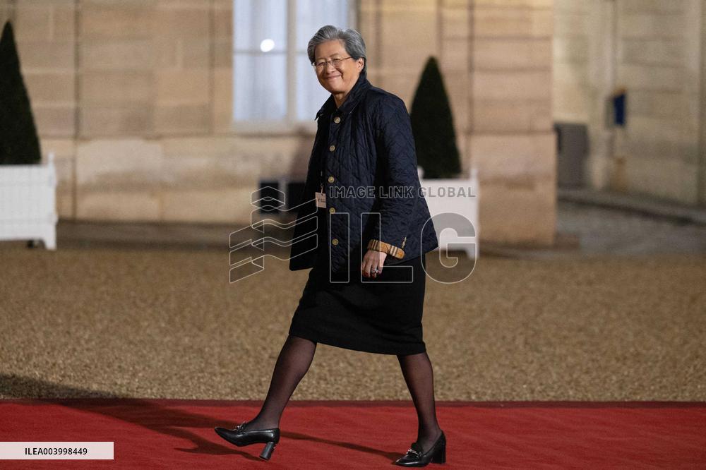Artificial Intelligence (AI) Action Summit State Dinner - Paris