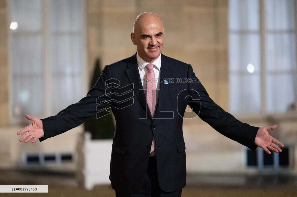 Artificial Intelligence (AI) Action Summit State Dinner - Paris