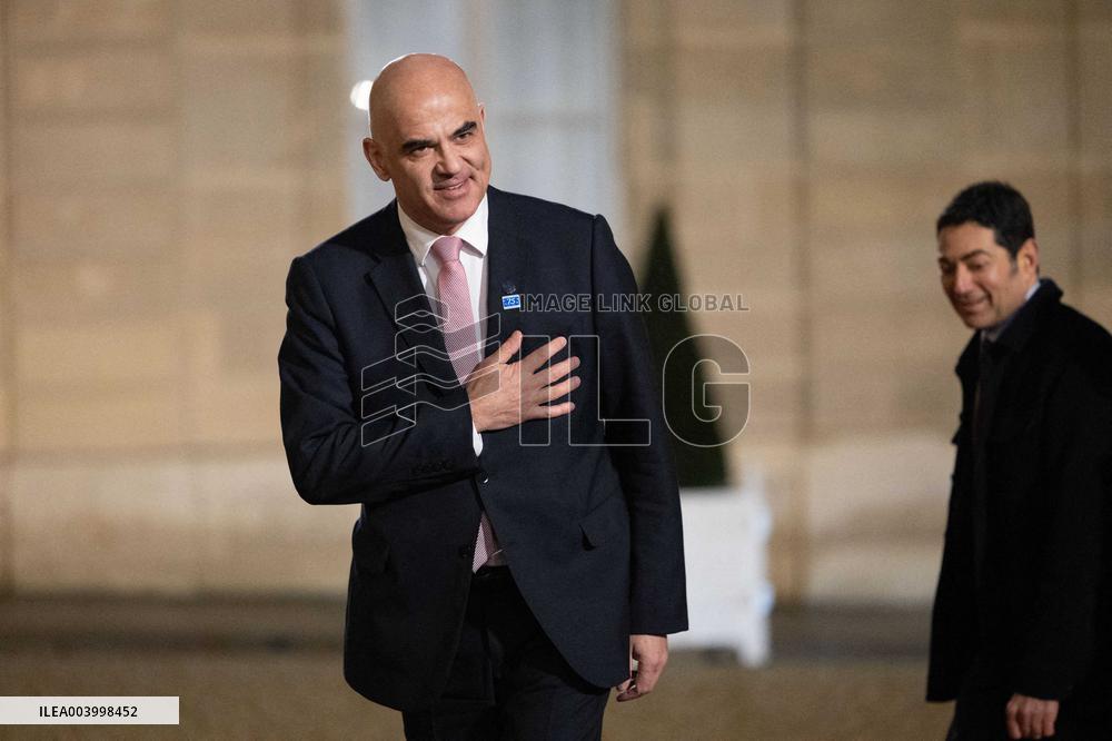 Artificial Intelligence (AI) Action Summit State Dinner - Paris