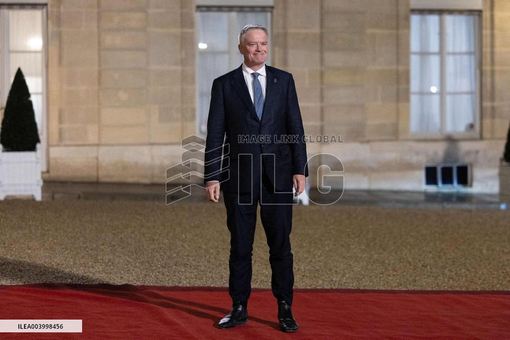 Artificial Intelligence (AI) Action Summit State Dinner - Paris