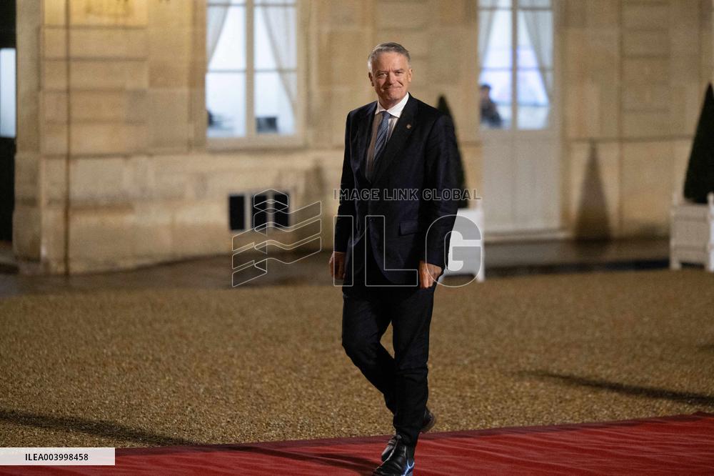 Artificial Intelligence (AI) Action Summit State Dinner - Paris