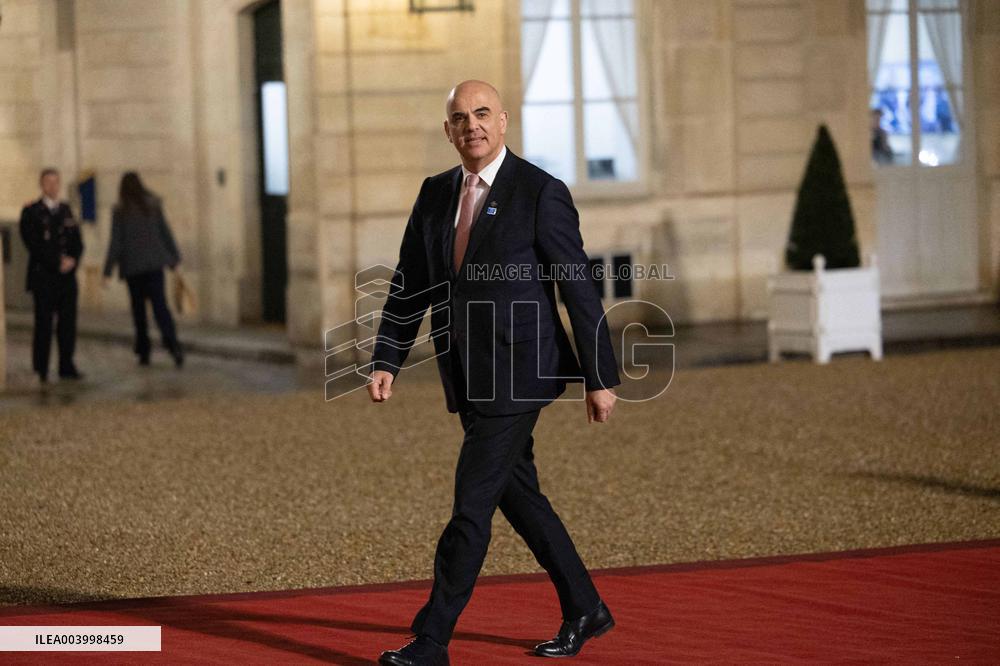 Artificial Intelligence (AI) Action Summit State Dinner - Paris