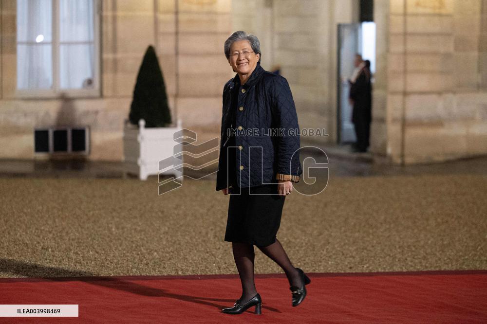 Artificial Intelligence (AI) Action Summit State Dinner - Paris