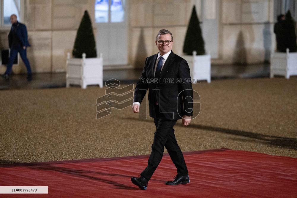 Artificial Intelligence (AI) Action Summit State Dinner - Paris