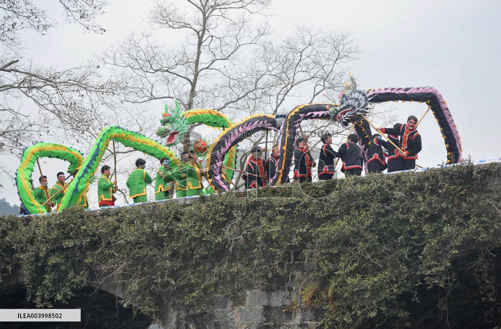 Lantern Festival Celebrate in Qiandongnan