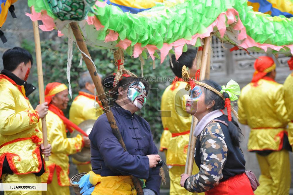 Lantern Festival Celebrate in Qiandongnan