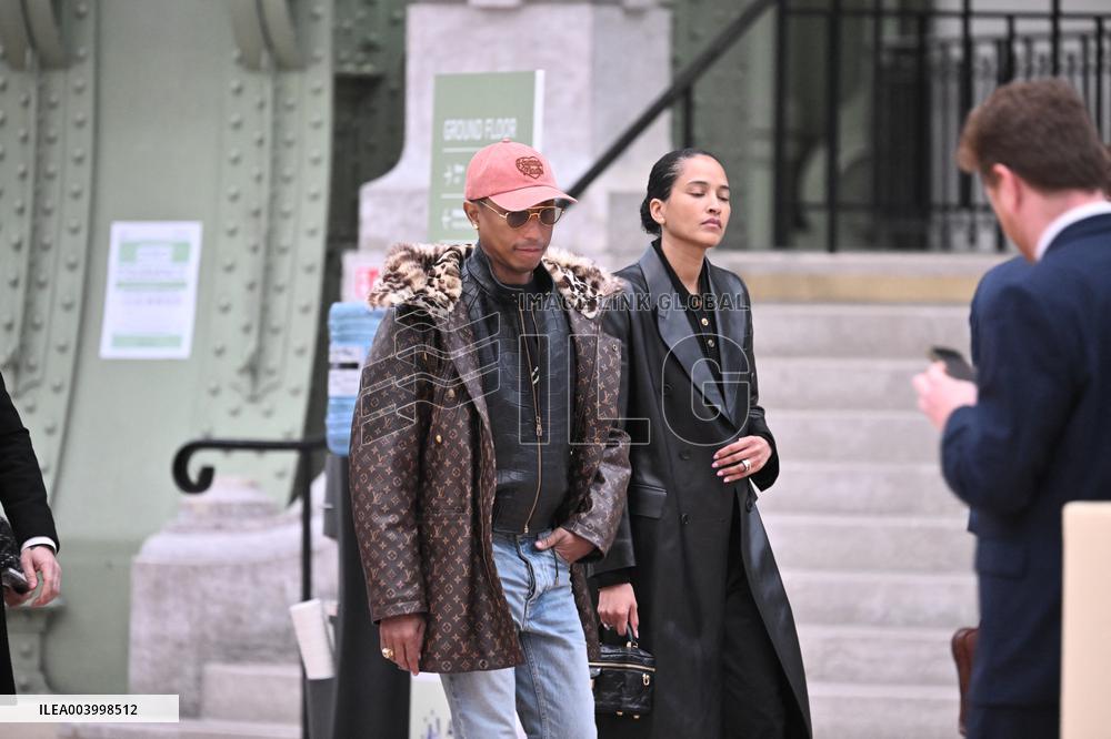 Pharrell Williams At Artificial Intelligence AI Action Summit - Paris