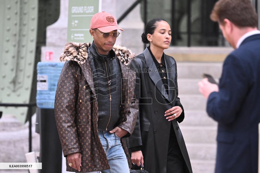 Pharrell Williams At Artificial Intelligence AI Action Summit - Paris