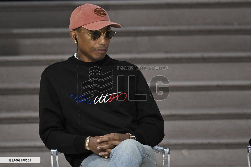 Pharrell Williams At Artificial Intelligence AI Action Summit - Paris