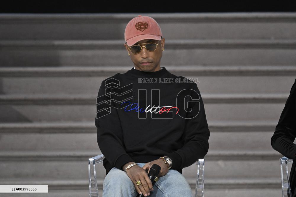 Pharrell Williams At Artificial Intelligence AI Action Summit - Paris