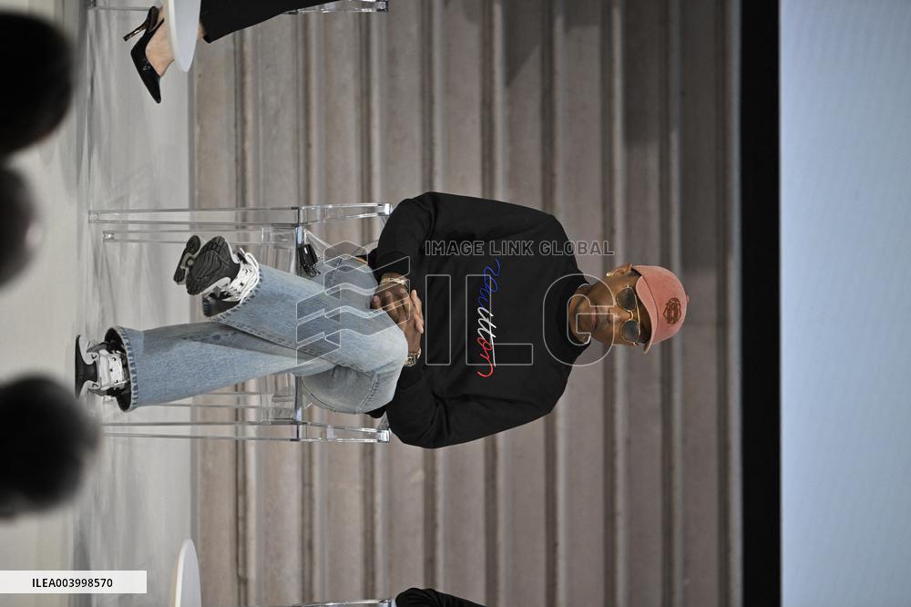 Pharrell Williams At Artificial Intelligence AI Action Summit - Paris