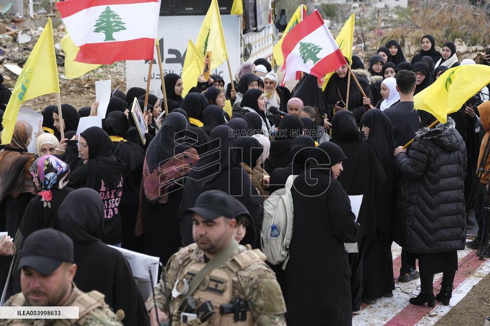 Protest After 3 Lebanese Journalists Killed in Israeli Bombardment - Lebanon