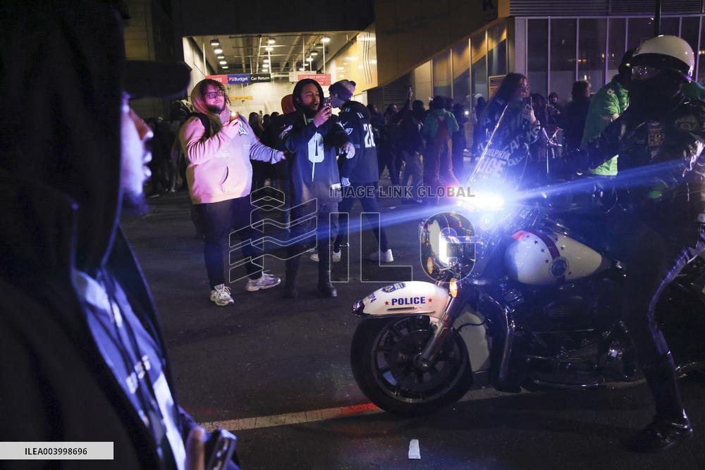Philadelphia Celebrates Eagles Win