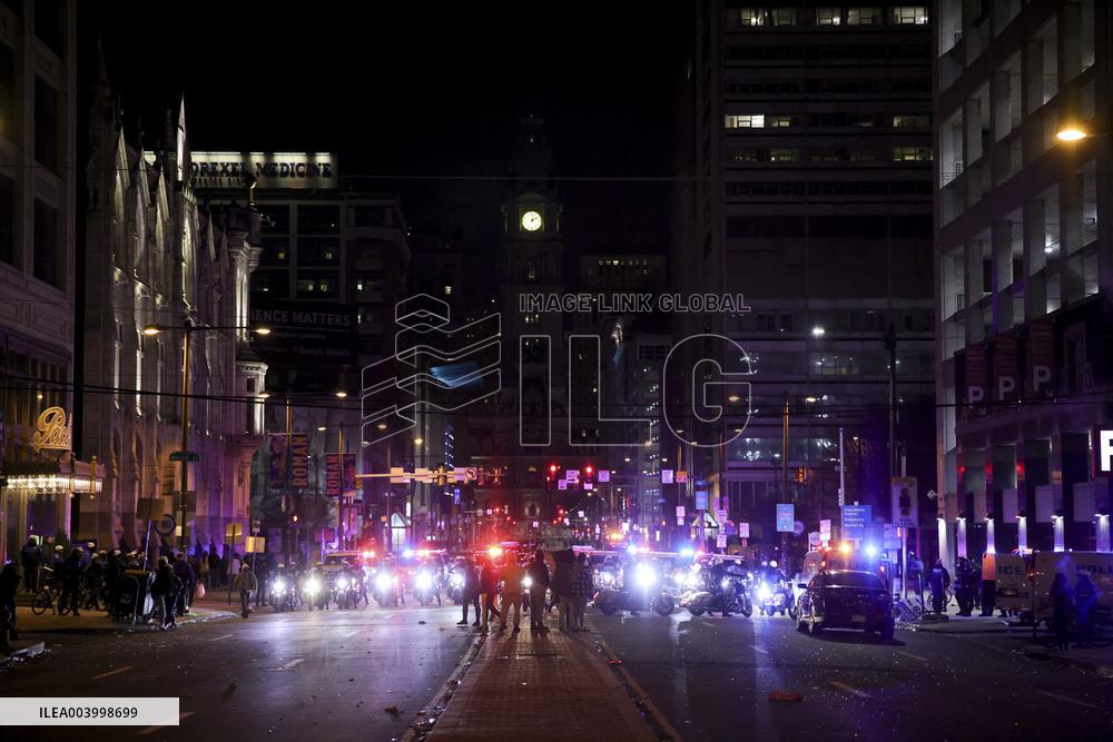 Philadelphia Celebrates Eagles Win
