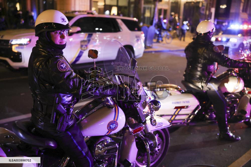 Philadelphia Celebrates Eagles Win