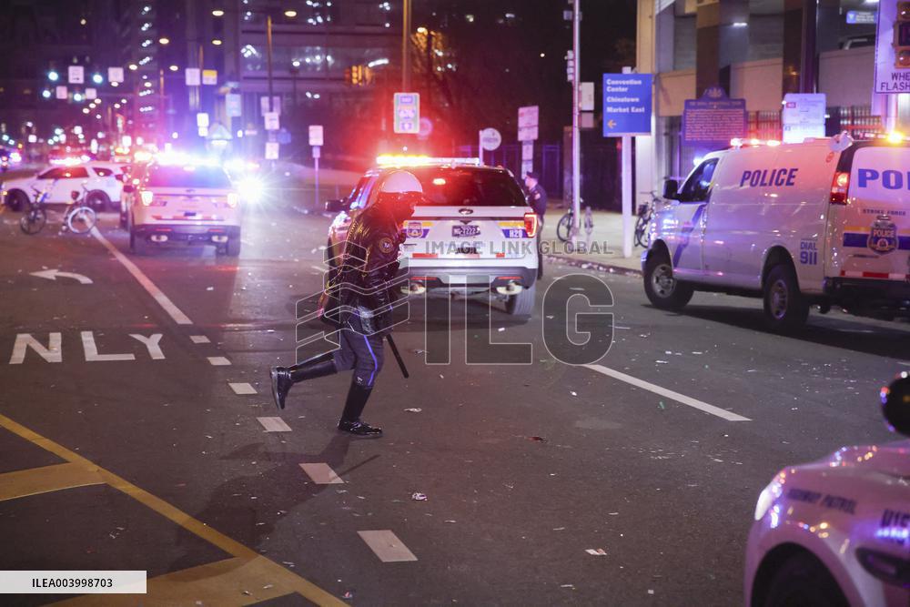 Philadelphia Celebrates Eagles Win