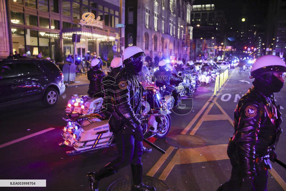 Philadelphia Celebrates Eagles Win