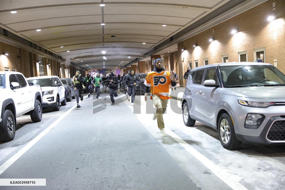 Philadelphia Celebrates Eagles Win