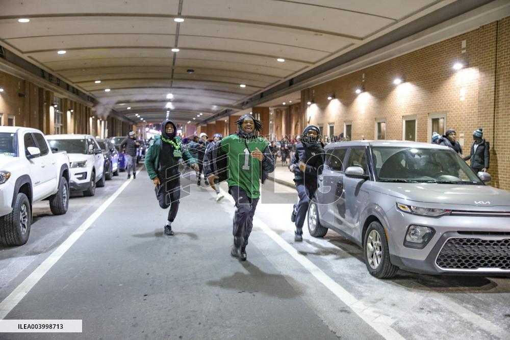Philadelphia Celebrates Eagles Win