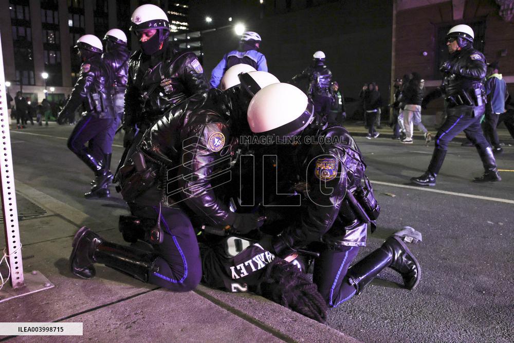 Philadelphia Celebrates Eagles Win